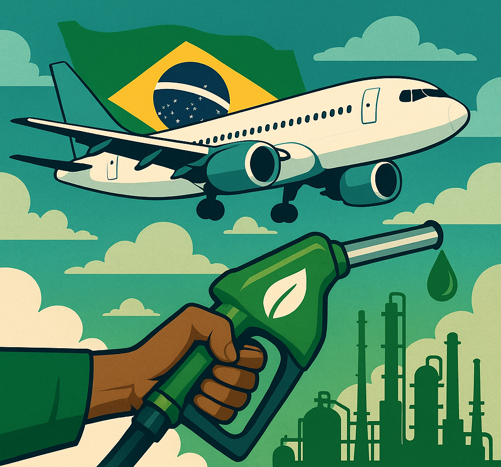 Combustível sustentável de aviação: Brasil pode liderar transição energética no setor aéreo da América do Sul
