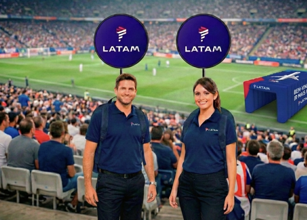 LATAM leva experiência de bordo para o MorumBIS em ativações no Paulistão