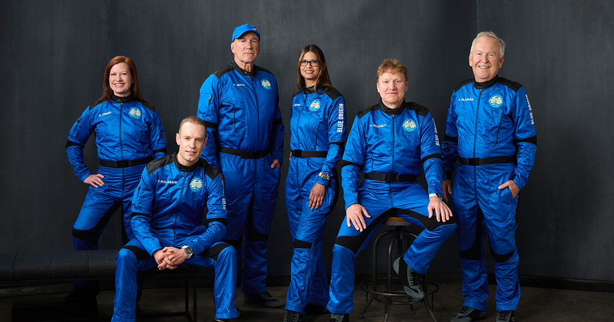 O novo Shepard da Blue Origin completa 32º voo e já levou 64 pessoas ao espaço