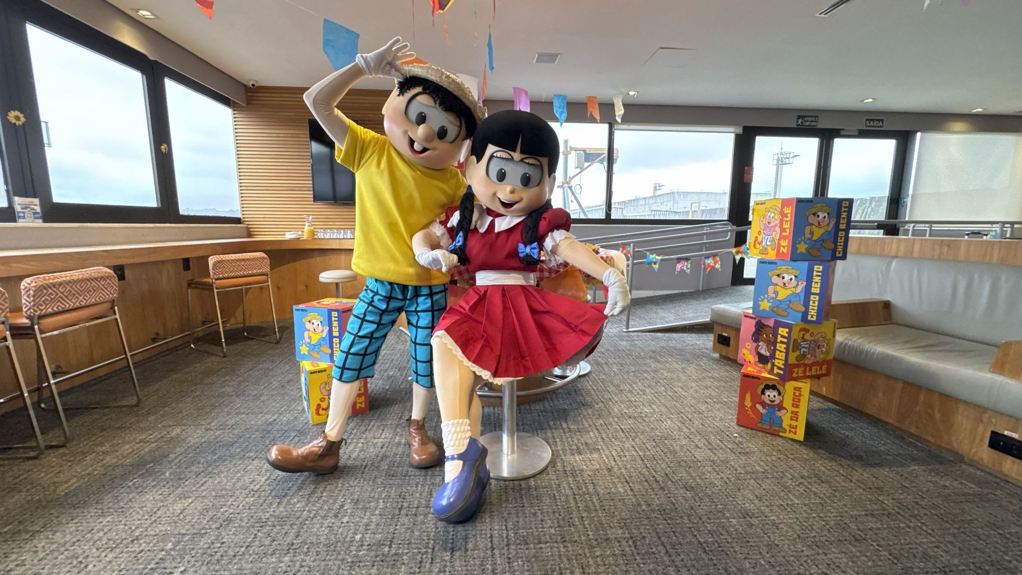 GOL promove arraiá nas alturas no avião temático do Chico Bento e leva o ‘mió da roça’ para o Nordeste 