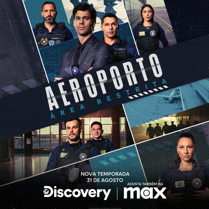 Nova temporada de ‘AEROPORTO – ÁREA RESTRITA’ estreia em 31 de agosto com novidades 