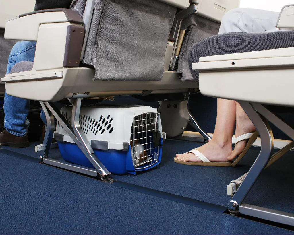 Azul transporta mais de 70 mil pets nas cabines de seus aviões em 2025