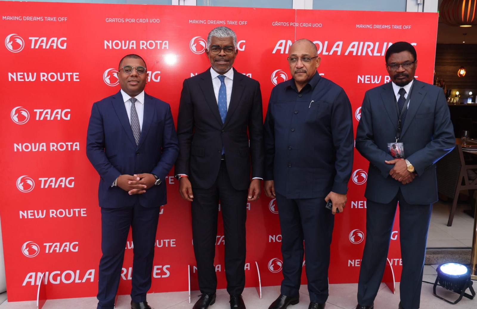 TAAG apresenta nova rota Luanda–Nairóbi em evento com entidades e clientes 