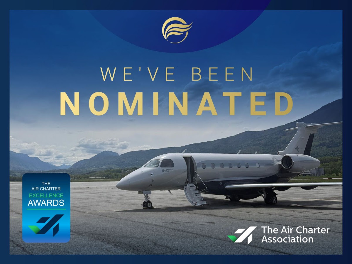 Air Charter Scotland é Indicada ao Prêmio de Excelência em Aviação Executiva de 2025