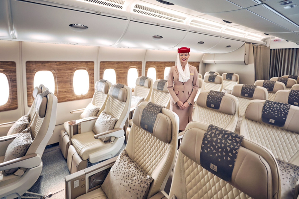 Emirates expande oferta de Premium Economy para novas cidades