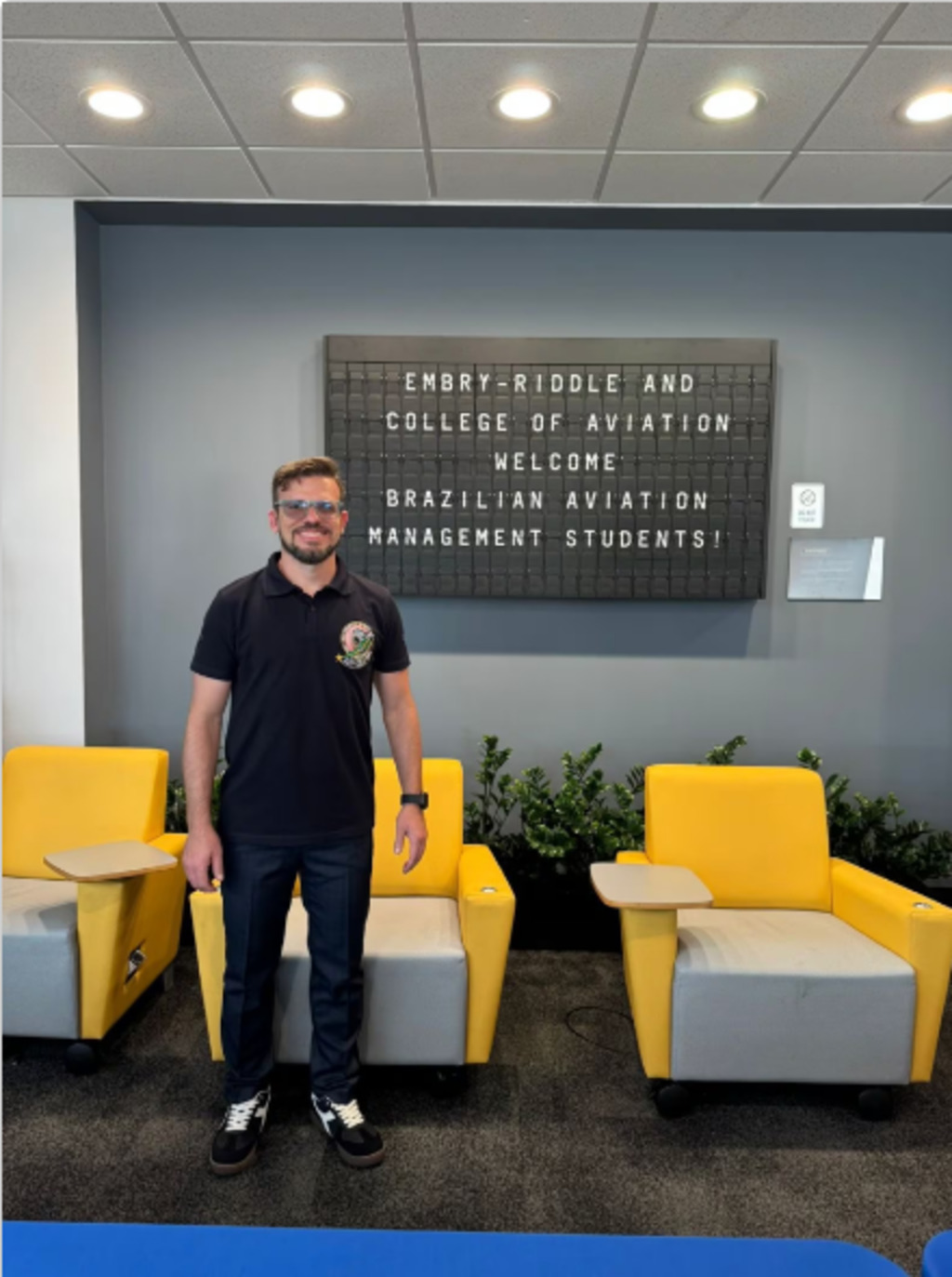 Brasileiro desenvolve tecnologia aeroportuária inovadora e apresenta tese de mestrado nos Estados Unidos