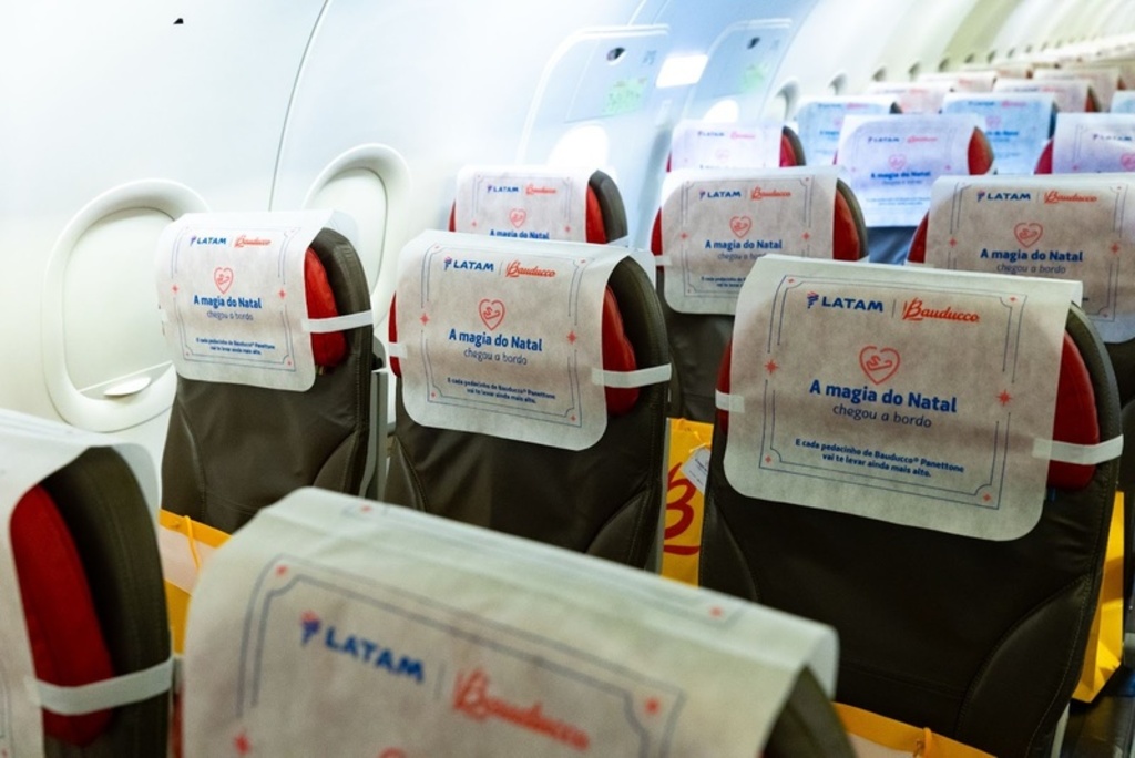 LATAM e Bauducco® levam o sabor do Natal para passageiros dos voos de 24 e 25 de dezembro