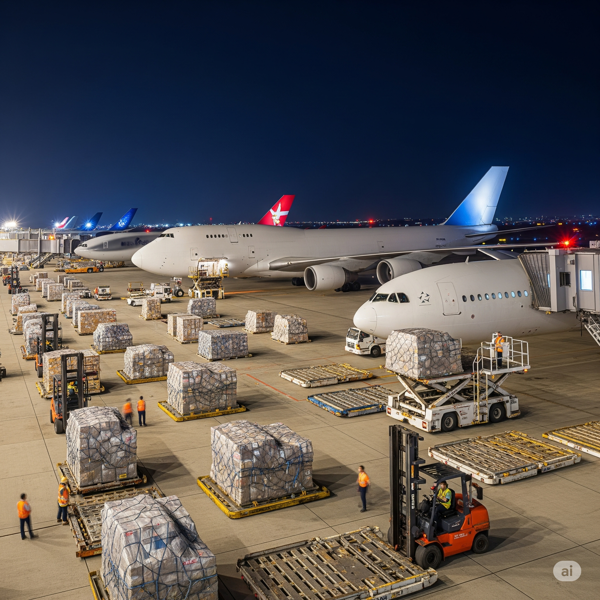 Demanda por transporte aéreo de carga cresce 0,8% apesar das interrupções comerciais