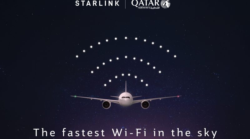 Qatar Airways starlink