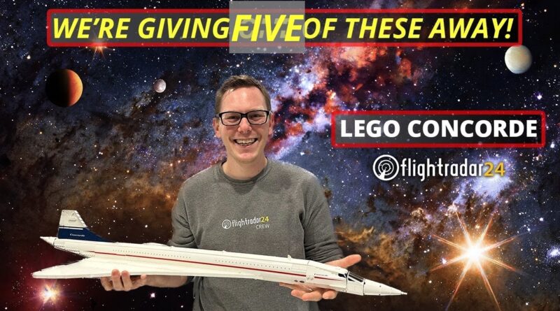 Flight radar24 lego sorteio